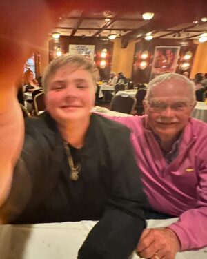 Drew Powell Instagram - This guy is the best of us. You don’t have to take my word for it. Ask darn near anyone who’s ever met him. I’ve heard it my whole life…”Your Dad is so cool” or “Your Dad is my Pastor…and I’m not even religious!” or “I want your Dad to do my funeral” which was a weird thing to tell a then-10-year-old me, but I caught his meaning. He’s got a heart for the whole wide world and, though it’s impossible to emulate, he sure gives me(and so very many of us) a great true north to strive for! Happy Birthday Dad/Pop/Gramps! We love you clear up to the sky….