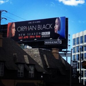 Dylan Bruce Instagram - Mission accomplished. #orphanblack #billboard #sunsetblvd. 4/19/14