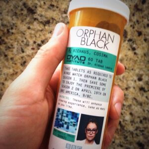 Dylan Bruce Instagram - Doctor's orders. #orphanblack