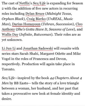 Dylan Bruce Instagram - @sexlife season 2!!!!!! 🎉