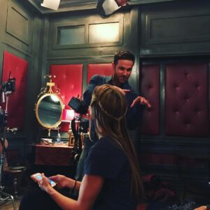 Dylan Bruce Instagram - Trying to cast my charm spell on @ariellekebbel @parisafitzhenley @bernardosaracino @jasonleelewis @pmensahonline @francoisarnaud #midnighttexas