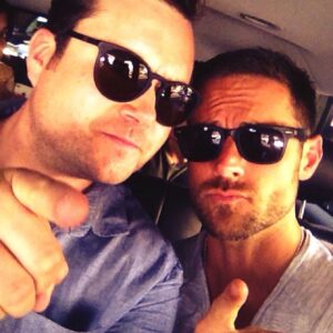 Dylan Bruce Instagram - @bonnycastle @dylanthebruce @williampainter