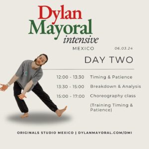 Dylan Mayoral Instagram - Dylan Mayoral Intensive Mexico 🫢
It’s happening and i’m SO EXCITED. I have thoroughly enjoyed teaching and sharing around the world for the past 9 years. However, since starting this intensive, I have realised that this is the kind of teaching I want to do, sharing and exploring on such a deep level where I really feel like I can share my thoughts and feelings about this art. I hope to be able to share in this way with many communities around the world, and fate has written it so that we start with Mexico, a community that has always supported, shown so much love, and inspired the heck out of me haha. I’m beyond honoured to be able to do this in the magical space of @originals.mx and work together with them on this. This is one of those moments in my career where I don’t know how the outcome will be but as always, I will do my best and try things out! 🤓
-
Dylan Mayoral Intensive Mexico
Location: @originals.mx 
Date: 5-8 March 2024
Price: £160 / $3500mxn before 5th Feb / $4000mxn after 
Book: dylanmayoral.com/dmi