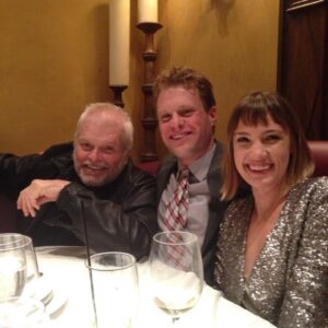 Dylan Saunders Instagram - In 2004, I got the good fortune to visit Chicago for the very first time. I was a junior in high school, and it was my first time in the Midwest. I visited colleges and followed in the footsteps of Ferris Bueller. The city absolutely blew my mind. My mom took me to see a production of O’Neill’s “Hughie” at The Goodman directed by Bob Falls, and I watched Brian Dennehy with my jaw on the floor and my heart beating fast. He commanded the space, clever, smooth, gut-wrenching, and funny as hell. He was all of it, all at once. I nearly burst from my seat when the curtain fell. All I wanted was to be an actor. Nine years later, I found myself in the rehearsal room with Brian at the Mark Taper Forum at @ctgla for “The Steward of Christendom” directed by Steve Robman. The first thing he said was, “Who tows a car from the sixth floor of a damned parking garage? Los Angeles. What a town, what a town.” He corrected my posture when he introduced himself to me. I couldn’t stop grinning. That production got me my @actorsequity card. I could barely form a sentence at the table while I signed the union paperwork with Brian only a few seats away. He told us stories about working with Chris Farley in “Tommy Boy.” He could pontificate about Irish history, and he would always be right. He got mad when I tried to talk politics with him, but he’d laugh at my jokes moments later. He continued to correct my posture, even in the middle of rehearsing scenes. He poured over every syllable. He asked my opinions before we started working. He loved the Irish Whiskey “Writer’s Tears” and would roar with laughter over the name. He kept it going when we went to the pub on a few occasions. He always brought me in. He was always kind. RIP Brian, you staggering genius, you absolute gift. You’ve left an indelible mark.