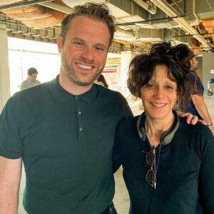 Dylan Saunders Instagram - ROYALTiES has been cooking for a good long while, and I’m happy to say it was a beautiful encapsulation of how I wish I could always work: no matter where I looked, I had old buds at the monitors, making rewrites, and alongside me in front of the camera. Getting to experience Amy Heckerling sing the praises of Nick Lang was...particularly something I will never forget. When I asked Amy if I could, “Be a weirdo and get a picture with her,” she responded with, “You can be a regular person and get a picture with me.” A legend and an absolute gem. Naturally. I’m proud of this show, proud of my friends @nicklanginsta, @mattlanginsta, @darrencriss, and @rockerrick, and of @amyheckerling and everyone else who made the show something truly special...and very funny. The first six episodes are out now on @quibi!