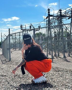 EPROM Instagram - Unveiling 5 new pieces from the Syntheism Collection this Saturday Mission Ballroom. 

@hairshark is wearing the Syntheism Robotics Cap.