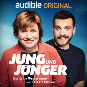 Edin Hasanović Instagram - Podcast- ah cool...
Du und Christine Westermann?? Ähhh what???
Eine Freude euch ein neues Baby vorzustellen, das MORGEN ab 10 Uhr auf @audible released wird!

12 Folgen. Jede Woche eine. 
Es wird geredet. Und wie. 
Trotz der 44 Jahre, die zwischen uns liegen wird es explosiv. Aber vor allem ehrlich. 

Freu mich auf euer Feedback- auf gehts! 🙏🏼😘