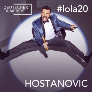 Edin Hasanović Instagram - 💥PROUD TO ANNOUNCE💥
Die Oscars hatten zum zweiten Mal keinen.
Der Deutsche @filmpreis zum zweiten Mal mich. Ich weiß nicht, was schlimmer ist. 
Eine Ehre, dass ich nach 2 Jahren wieder als Hostanovic durch den Abend der LOLA am 24. April im ERSTEN führen darf!
#lola20 #hostanovic #moderator #what??? #iamdyingalready
📸by sensationell @jenskochphoto 👨🏻‍🦰by gigantic @philippverheyen