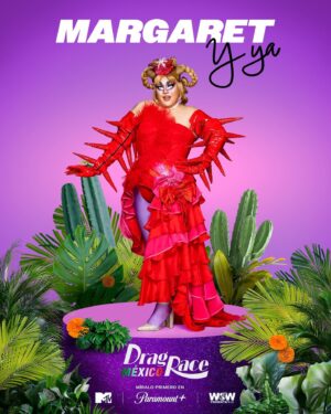 Edo Peltier Instagram - punto, coma, arroba margaret y ya! 🐰👑

vengo por la corona de @dragracemexico ! disponible a partir del 22 de junio por @mtvla y @paramountplusmx (LAT) y @wowpresentsplus