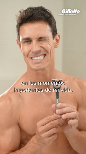 Edu Aguirre Instagram - 😉 Hay historias que se te quedan grabadas toda la vida... En los momentos importantes, rodéate de los mejores 💪🏻 @gillette_esp #publi