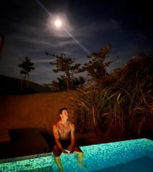 Edu Aguirre Instagram - Noches de verano🌙🙏🏼❤️