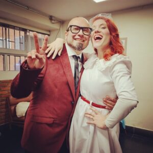 Eduardo 'Lalo' Ibeas Instagram - Nos casamos con mi amor @powertefi !!! En pandemia no nos dejaron invitar ni a mi mamá, pero ya va a pasar esta pandemia y haremos una tremenda fiesta para celebrar con todos nuestros amigos !! Los queremos !! Viva la vida, viva el amor!! Muera el covid !!🤵🏻👰🏼‍♀️