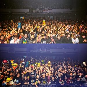Eduardo 'Lalo' Ibeas Instagram - Muchas gracias a todos los marranos que fueron a los shows del finde semana , en el cual revisamos los 90s y los 2000s. Sabemos que pese a que ambos días tocamos dos horas y media. Quedaron canciones pendientes!! Gracias pos su aguante y energía, lo pasamos genial !!! #chanchoenpiedra #chep #mimejormomentochep