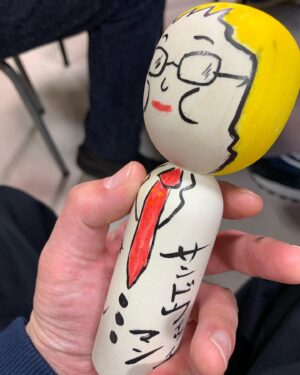Eiko Kano Instagram - 宮城県松島で「こけし」作った。伊達こけし、お店に預けてあるので、次に行ったら富澤さんの作ろっと。。
