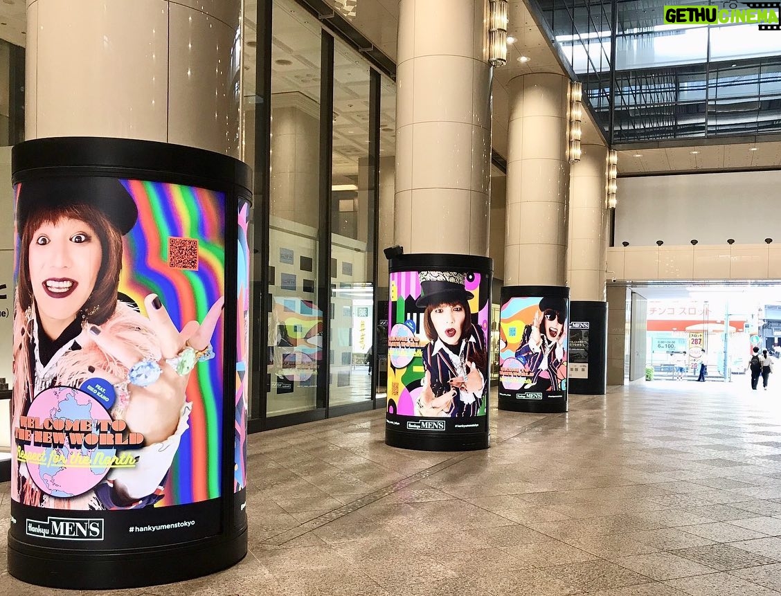 Eiko Kano - 9.8K Likes - 有楽町駅、独占させて頂いてますw
阪急メンズ館よろしくお願いします🤲