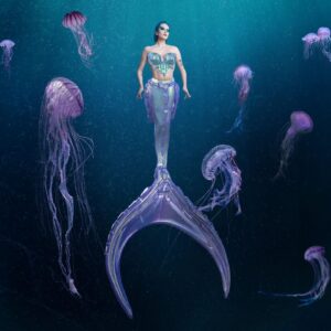 Elips Instagram - 💜 Queer Mermaid 💜
 
Thank you @xtended_identity for this collab 🔥💜
 
And thanks to @ranobrac for creating such amazing pictures and backgrounds like this one, love you 😘💙💙
 
#xtendedreality #mermaid #thelittlemermaid #drag #dragqueer #DragRaceFrance #elips #sea #ocean #art #artwork #queer #dragqueer #xtendedidentity