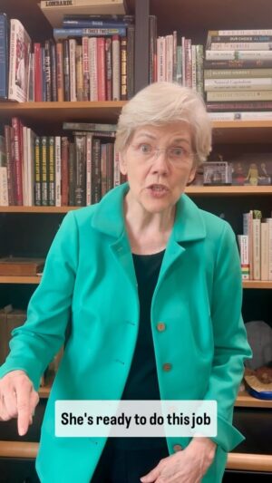 Elizabeth Warren Instagram - I endorse Vice President Kamala Harris.