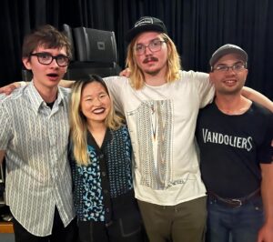 Elliott Fullam Instagram - Thank you to all of you wonderful people who came to the first two shows! You were all so kind and I really appreciate you so much!!! Also THANK YOU to @minty_boi and thanks to @adolescent.dreams and @mysistermaura !!! Can’t wait to see you again 🖤🖤🖤🖤