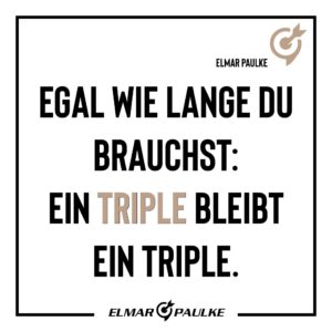 Elmar Paulke Instagram - Das ist zumindest mein Motto, vor allem  an schlechten Tagen. ✌🏻😎🎯

Game On!