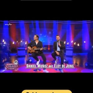 Eloy de Jong Instagram - Wisst ihr noch, als ich bei der Schlagerchance und dem Schlagerbooom dabei war? Was für ein toller Auftritt. Es hat mir so viel Spaß gemacht 🎸🎼🎶 Es war super mit @eloydejong Deshalb bin ich auch sehr stolz, dass dieser Song 'Egal was andere sagen' auf meinem Album 'Nie mehr Adios' dabei ist 💃👊

Vielen Dank auch an @floriansilbereisen.official und @mdr_mitteldeutscherrundfunk ,dass ich diese tollen Shows miterleben durfte. Ich hoffe, ich bin bald wieder dabei ❤️ Oleee!🔥🔥🔥

#eloydejong #floriansilbereisen #schlagerchance #schlagerbooom #mdr #egalwasanderesagen #tv #show #fernsehen #schlager #schlagerfüralle #schlagermusik #schlageristgeil #danielmunozmusic #music #gitarre #musik #liebe #liebeslieder #fun #fürdich #instagood #fyp #viral #viralvídeos #viralreels