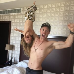 Elsa Pataky Instagram - Happy Birthday to the funniest husband and dad ever @chrishemsworth. Life is so much better when we laugh together. 🥳🥰
