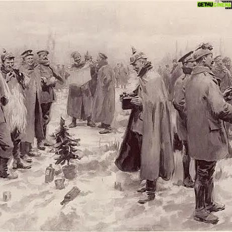 Elsa Punset - 0.9K Likes - Esta es la historia del Alto al Fuego de la Navidad de 1914, que refleja tan bien las luces y sombras de nuestra humanidad.
El 25 de diciembre 1914, en plena Primera Guerra Mundial, unos 100.000 soldados alemanes y británicos improvisaron una serie de altos al fuego en el frente.
Los soldados cantaron juntos y se interpelaron desde sus trincheras, y algunos incluso se atrevieron a intercambiar pequeños regalos, como tabaco de pipa. Fue algo espontáneo, la necesidad instintiva de pausar el horror de la guerra para recuperar unas horas de humanidad.
El cuadro es de A.C. Michael, se publicó en enero 1915 en el Illustrated London News