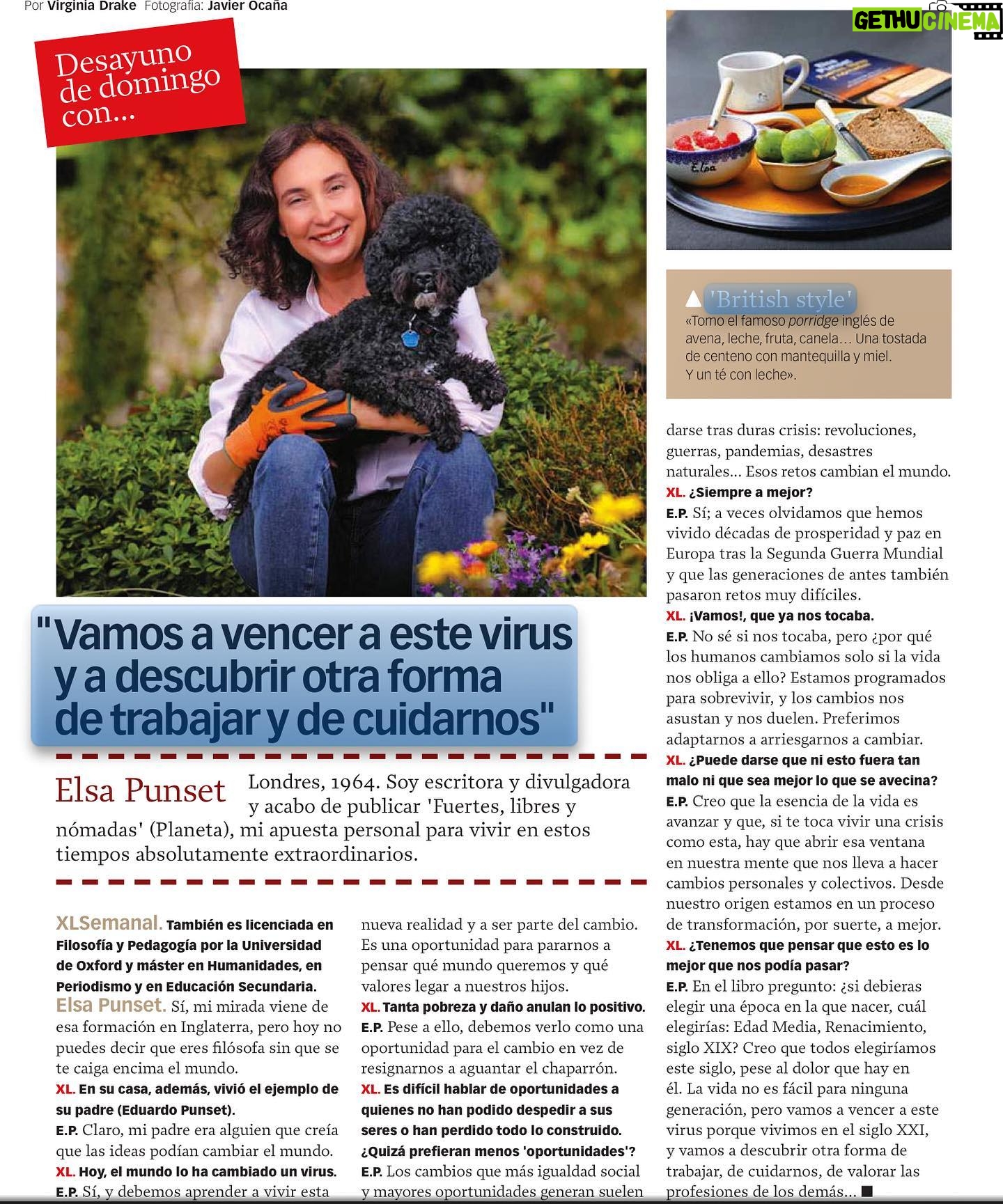 Elsa Punset - 1K Likes - Hoy, en el XL Semanal. Feliz finde! 😊