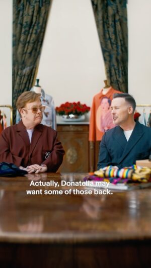 Elton John Instagram - ROCKET MAN RESALE 🚀 NOW OPEN ❗

A wardrobe auction so grand, it needed its own shop. This Pride month, shop the fabulous pre-loved garments of Elton John in support of @ejaf. Join the bidding until July 7.

Link in bio.