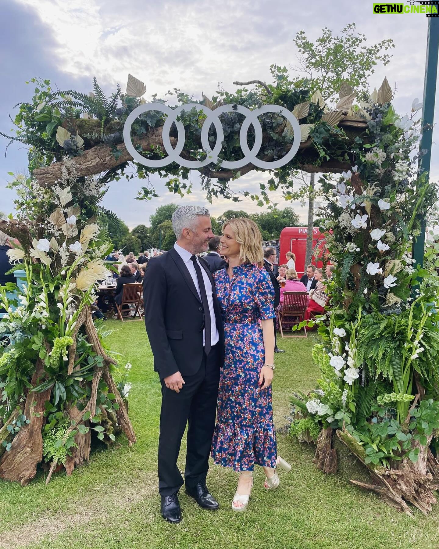 Emilia Fox - 6.5K Likes - Nights out with @jonathanstadlen are always special and our Friday evening at #AudixHenley was the perfect evening. Great company, delicious food, amazing music - thank you for inviting us @audiuk
👗@wyselondon