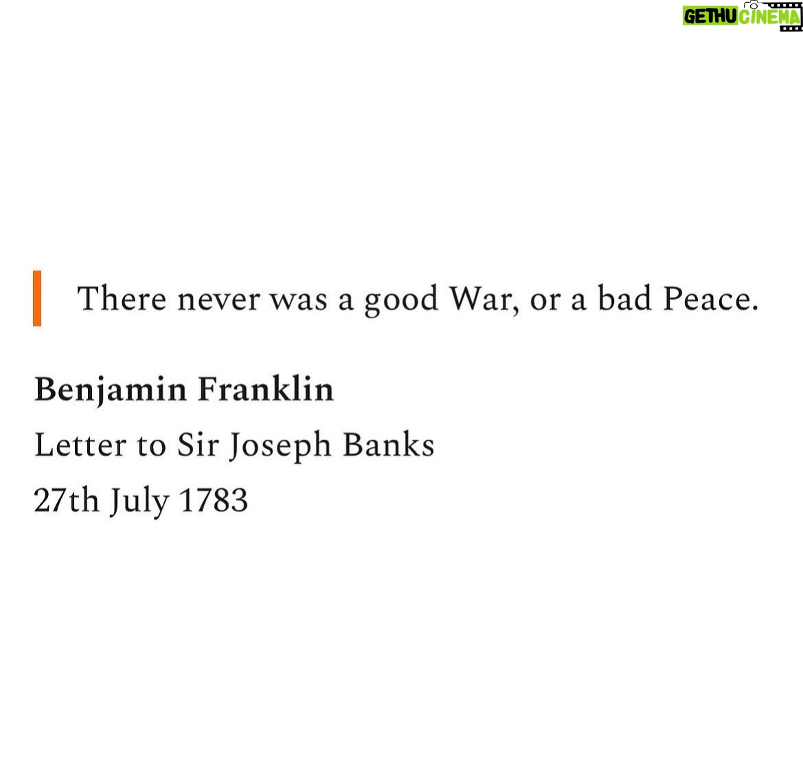 Emilio Insolera - 3 Likes - #ukraine #russia #putin #war #peace #benjaminfranklin