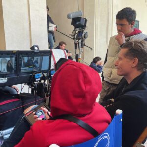 Emilio Insolera Instagram - @paramountpics “Here After” il film di Robert Salerno a cui ho collaborato come consulente di ASL per Freya Hannah Mills - la vedrete usarla in alcune scene - è già nelle sale cinematografiche italiane e arriverà negli USA a settembre. 
È stato un onore aver potuto contribuire a questo progetto. Grazie di cuore.

@paramountpics “Here After,” the film by Robert Salerno, which I collaborated on as an ASL consultant for Freya Hannah Mills - you will see her using it in some scenes - is already in movie theaters in Italy and will arrive in the USA in September.
It was an honor to have contributed to this project. Thank you.

@paramountpics “Here After,” la película de Robert Salerno en la que colaboré como consultor de ASL para Freya Hannah Mills - la verán usarla en algunas escenas - ya está en los cines italianos y llegará a EE.UU. en septiembre.
Fue un honor haber contribuido a este proyecto. Gracias. 

@robert.salerno.28 @bartenal_dp 
@conniebritton @freyahannanmills @syamarayner @andrea_bruschi_marti @tommibasili @alessandroriceci @corego @sukeechew @despresnaomi @sconradtkroehler @armandopizzuticasting @alessandropellegrinimanagement @emilioinsolera @danielaciancio.costumedesigner @paramountpics @paramountpicturesitalia