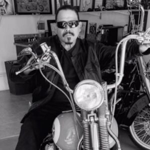 Emilio Rivera Instagram - Happy Birthday to my Good Friend , Mr.  @estevanoriol almost 25 years in front of the camara with this BadAss . I wish You the Best Today and Always Carnal. #estevanoriol #blackandwhite #losangeles #thisislosangeles #emiliorivera #elpadrino #lefty48