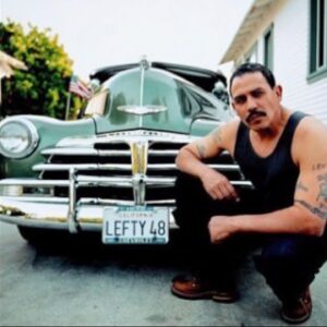 Emilio Rivera Instagram - Happy Birthday to my Good Friend , Mr.  @estevanoriol almost 25 years in front of the camara with this BadAss . I wish You the Best Today and Always Carnal. #estevanoriol #blackandwhite #losangeles #thisislosangeles #emiliorivera #elpadrino #lefty48