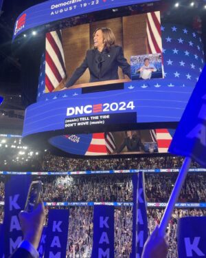 Emily Calandrelli Instagram - History. 😭I’m so honored to be here to witness it with the West Virginia democrats (and my dad)💙🇺🇸