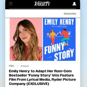 Emily Henry Instagram - full details in the grocery list ❤️‍🔥 also just read there’s gonna be a shrek 5, so a big day all around. Xoxo