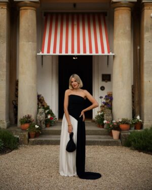 Emily Tierney Instagram - Never sure if I suit a red lip but the theme of the evening was ‘live boldly’ so a powerful bold red lip it was! 💋 

24 hours in the countryside with @revlon_uk celebrating their  partnership with charity @lgfbuk -  for the month of July, Revlon is donating £2 from every new Revlon ColorStay Limitless Matte Liquid Lipstick (I’m wearing shade Top Talent) sold in Boots, both in-store and online. 💄 a d / p r 

📷 by @clairemenary and @chloelloyd 
📍 @retreatelcotpark