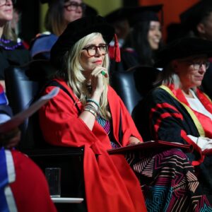 Emma Barnett Instagram - Got gowned. 16 years to the day since I graduated with my postgrad from Cardiff University School of Journalism - I was invited back to receive a fellowship and address the class of 2024. I spoke of properly brewed tea, never getting my 100 words per minute in short hand (I’m left handed, ok?), walking in the opposite direction to the crowd and nights down chip alley. If you know, you know. Plus the hat was fabulous. I’ve always loved me a good hat. Swipe to see #behindthescenes and a few other bits around town. Some things are the same; others, over. 

Congrats to everyone graduating. Seize that unique energy as you head out of education. You’re gonna need it. The hustle is real…

Thank you to all of the teachers and parents too. Epic. 

#graduation #hustle #journalism #gown #hat #congrats @cardiffuni