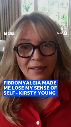 Emma Barnett Instagram - BBC presenter Kirsty Young speaks to @emmabarnett about the debilitating impact of living with chronic pain. 

She tells Emma on Today how she learned to accept the effect of fibromyalgia, a long-term condition that causes pain all over the body.
 
The Today Programme | Listen on BBC Sounds