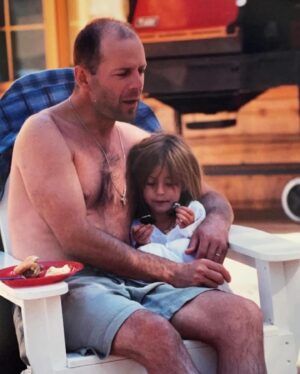 Emma Heming Instagram - Happy Father’s Day to our favorite girl dad. We love you, BW!