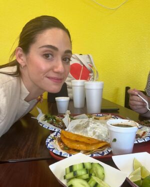 Emmy Rossum Instagram - Phone banking in Nevada today. Let’s keep the momentum going. Go to mobilize.us to get involved!!!