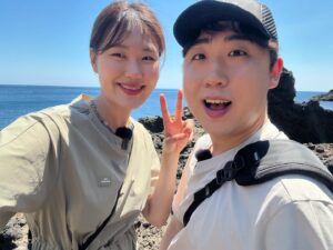 Eom Ji-yoon Instagram - 짱 좋은 울릉도❣️