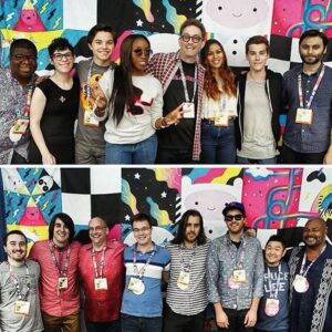 Eric Bauza Instagram - ⬛️⬜️ Cartoon Network #SDCC