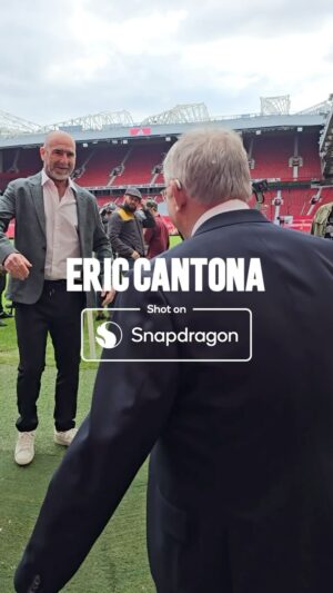 Éric Cantona Instagram - Lights 💡 Camera 🤳 Action 🎬

Take a look at how our film with King Eric was #ShotOnSnapdragon 👀

#MUFC #ManUtd #Cantona #SirAlexFerguson #OldTrafford
