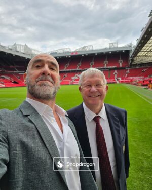 Éric Cantona Instagram - Leave a ❤️ for these two 🤩

#MUFC #ManUtd #Cantona #SirAlexFerguson #ShotOnSnapdragon