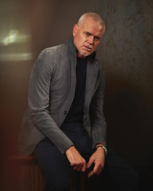 Eric Dane Instagram - E R I C   D A N E

ALONG FOR THE RIDE
Eric Dane is on the ride of his life in One Fast Move. 

Interview}  John Russo
Photographs by}  John Russo 
Location} Los Angeles, California 
Produced by}  Ken Waller for Photohouse Productions 
Grooming} Christine Nelli for Forward Artists
Styling} Cannon for the Cannon Media group.

JR: In your next film, One Fast Move, you play an estranged father helping his son to pursue his dream of becoming a professional motorcycle racer. Prior to this role did you have any knowledge of the world of professional racing?
ED: You know I have been to a couple of Moto GP events, they are beyond exciting and electrifying. And I have ridden motorcycles for a while now, but I never experienced the world of super bike racing.  And that’s my story starring me. (he laughs)
 
JR: What is it about sports dramas like Friday Night Lights, Ford VS Ferrari and Rocky that you think resonate so well with the American audiences?
ED: I think people love stories of redemption. I think people love stories of triumph against all odds, and don’t forget Hoosiers, the greatest sports movie ever, and The Natural, Hoosiers are I think the two greatest sports movies. One Fast Move is right behind it. But I think people love stories of redemption. And the underdog, people love stories with the underdog. 
#ericdane #johnrussophoto #onefastmove #euphoria #badboys3