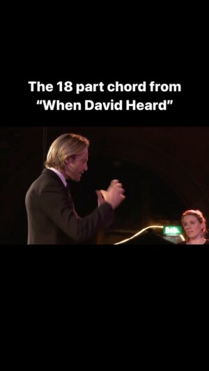 Eric Whitacre Instagram - The text we are singing: “My son, O Absalom!”Can’t believe it has been 25 years since I wrote this.

Performed by The Eric Whitacre Singers, from a concert in 2012.