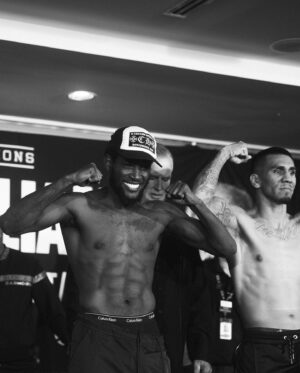 Erickson Lubin Instagram - Enough said! today was just a temperature check 24hrs til we give ‘em this HEAT! Tune in @showtimeboxing 9pm ET #HammerTime