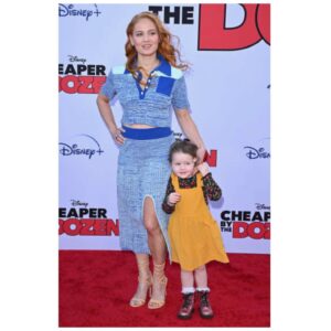 Erika Christensen Instagram - What a difference a day makes…! Family time at the premiere of Cheaper by the Dozen, on @disneyplus tomorrow. Kid-approved. ❤️ (Also watch Turning Red on @disneyplus because we’ve watched it 5 times since last Friday and Mei-Mei is obviously my spirit animal.)
