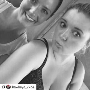 Erin Douglass Instagram - May or may not have stolen @hawkeye_77o4 's phone and taken selfies 🤷🏼‍♀️😂
#Repost @hawkeye_77o4
・・・
Look at those two beauties!