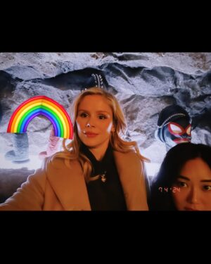 Erin Moriarty Instagram - Yeah no, this is not a herogasm throwback. Another mission finds Annie in a “specific” space, solving riddles like: “how do you torture information out of someone who literally gets off on torture?” Go watch episode 6 for the answers (you never thought you’d go looking for). Enjoy 🌈💫⭐️💫❤️🐸
